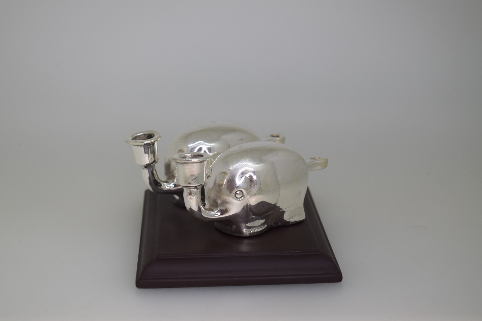 Suraj Bhan Jewellery Hub - Silver Whale Candle Holder